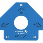 HOEGERT Магнитный угольник для сварочных работ 22,5кг, размер: 155х102х18мм