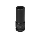 HOEGERT Головка торцевая ударная глубокая шестигранная 1/2", 18 мм, DIN 3121, CrMo