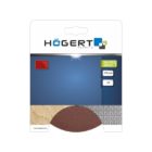 HOEGERT Круг  шлифовальный на липучке 5 шт. 125мм G220 — изображение 2