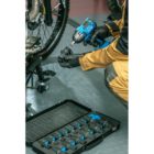 HOEGERT Набор ударных глубоких шестигранных головок 1/2", 15 шт. в кейсе, CrMo — изображение 3