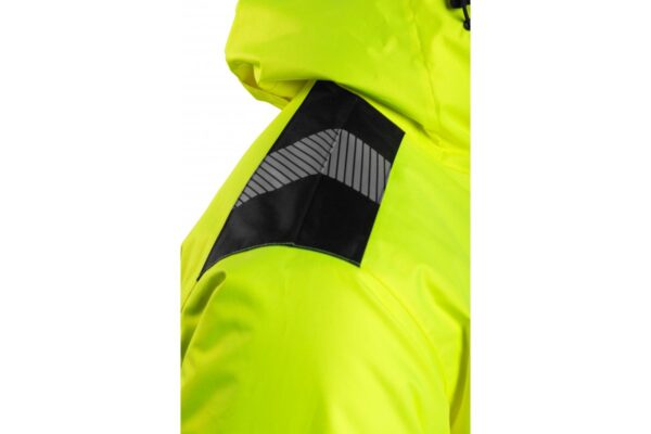MILA утепленная сигнальная куртка желтая 2XL (56) — изображение 5