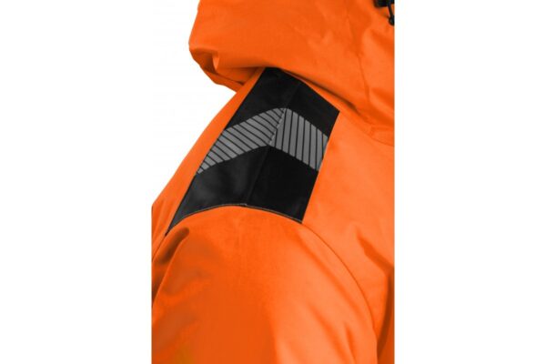 MILA утепленная сигнальная куртка оранжевая 2XL (56) — изображение 2